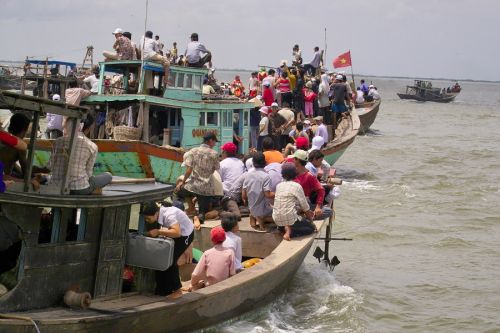 Lễ hội Nghinh &Ocirc;ng (c&uacute;ng biển) Mỹ Long, Cầu Ngang, Tr&agrave; Vinh 2019