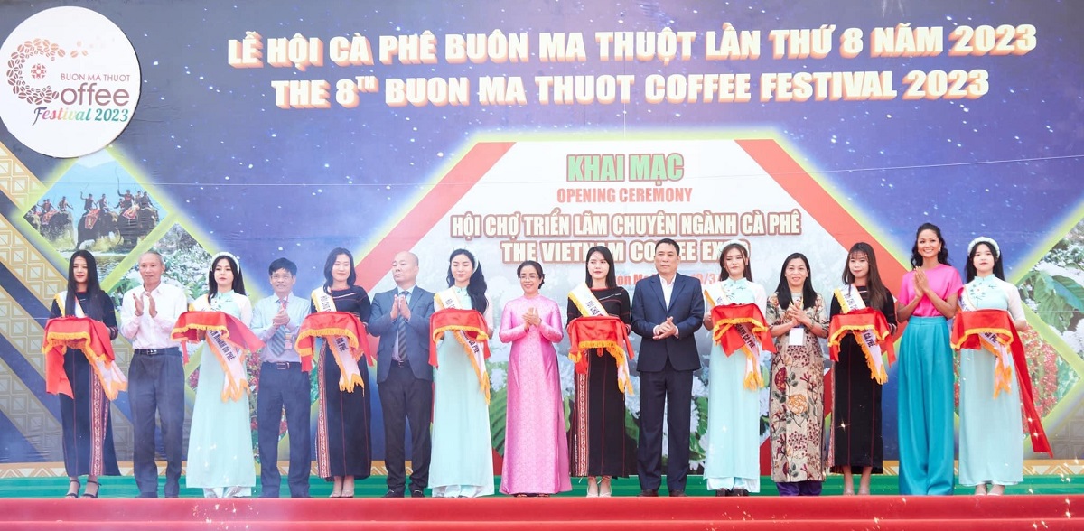 Khai mạc hội chợ triển lãm chuyên ngành cà phê 2023