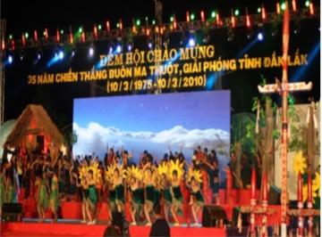 LỄ HỘI “BUÔN MA THUỘT – ĐẮK LẮK BẢN TRƯỜNG CA HUYỀN THOẠI” – 2010