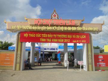 HỘI CHỢ TRIỂN LÃM XÚC TIẾN THƯƠNG MẠI – DU LỊCH GẮN VỚI LỄ HỘI OK-OM-BOK TỈNH TRÀ VINH 2012