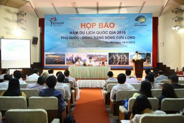 HỌP BÁO NĂM DU LỊCH QUỐC GIA 2016 - PHÚ QUỐC - ĐBSCL
