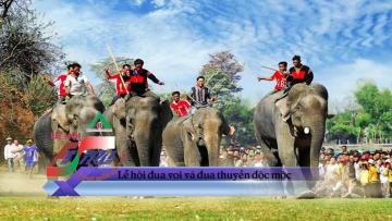 Bản tin số 10 - Lễ hội đua voi và thuyền độc mộc tại Lễ hội cà phê BMT 2017